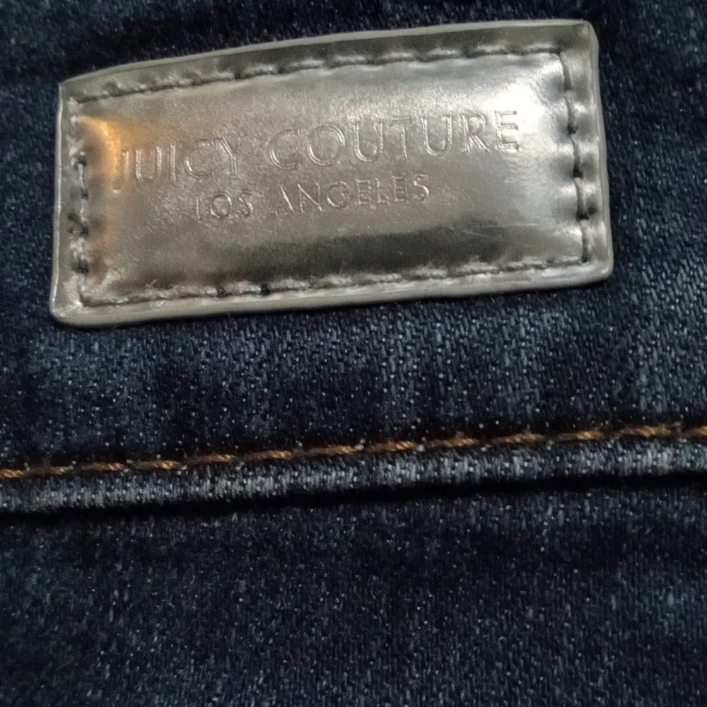 Juicy Couture Midnight Blue Ripped Skinny Jeans